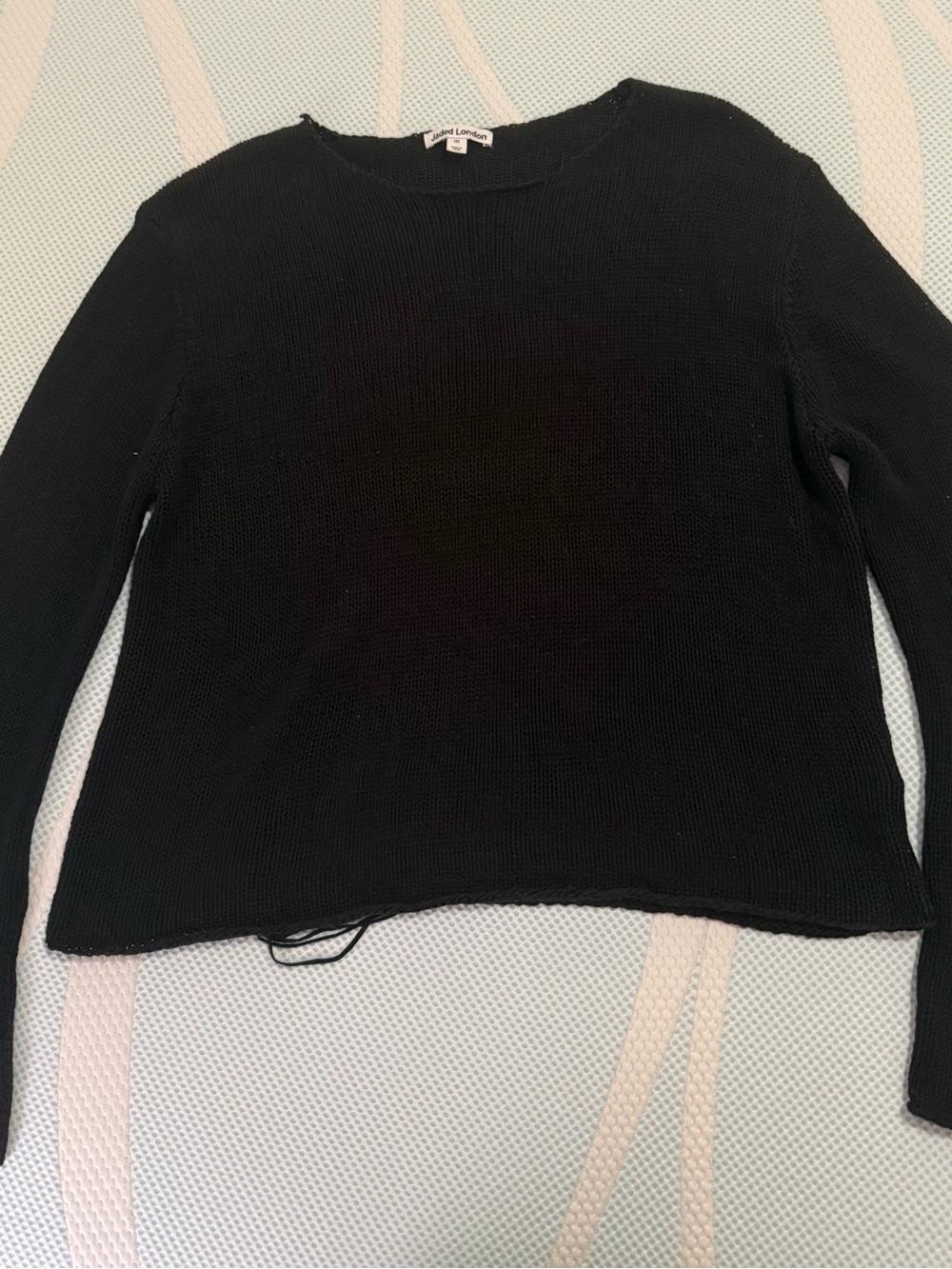 Jaded London Black Knit Sweater
